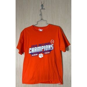 Clemson Tigers 2018 National Champions Football T-Shirt Orange